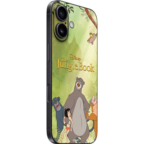 Disney Jungle Book Character Group iPhone 16 Plus Skin