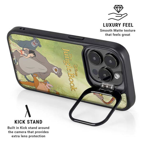 Disney Jungle Book Character Group iPhone 16 Pro Kickstand Case