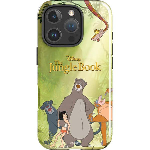 Disney Jungle Book Character Group iPhone 16 Pro Max Impact Case