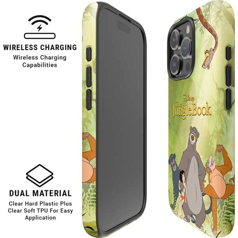 Disney Jungle Book Character Group iPhone 16 Pro Max Magsafe Impact Case