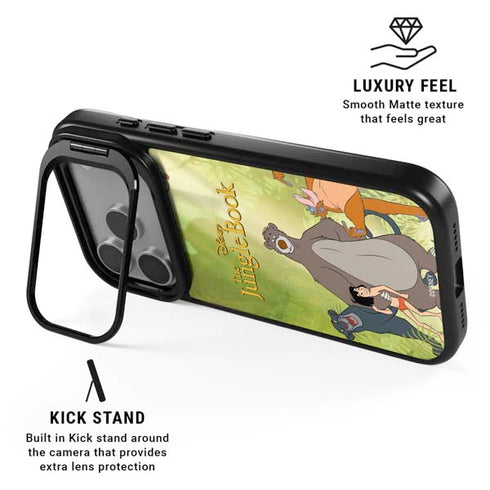 Disney Jungle Book Character Group iPhone 17 Pro Kickstand Case