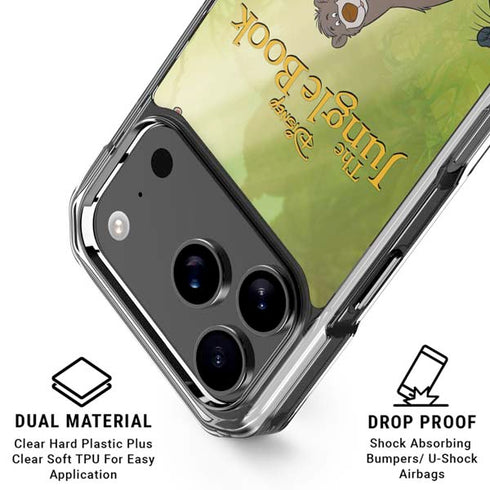 Disney Jungle Book Character Group iPhone 18 Pro Clear Case