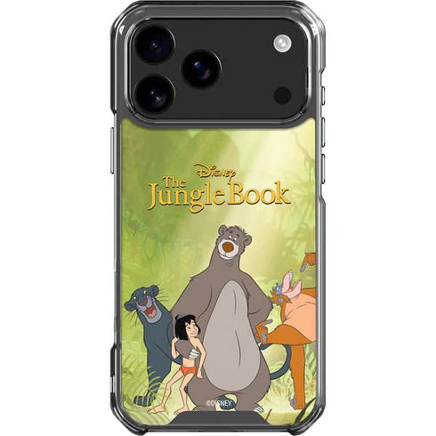 Disney Jungle Book Character Group iPhone 18 Pro Max Clear Case