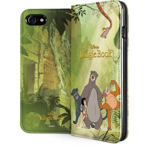 Disney Jungle Book Character Group iPhone SE (2nd & 3rd Gen) Folio Case