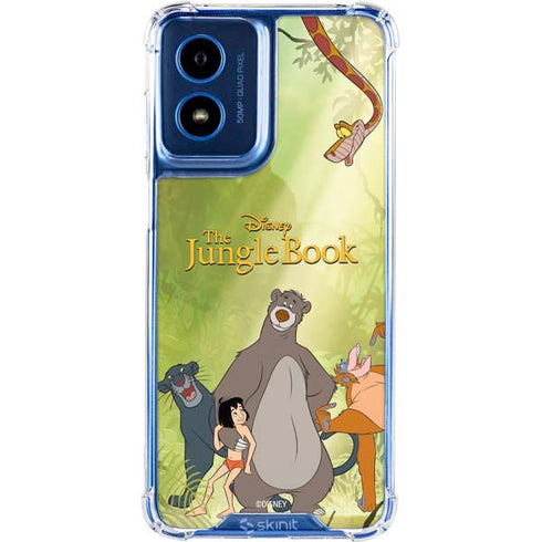Disney Jungle Book Character Group Moto G 5G (2024) Clear Case