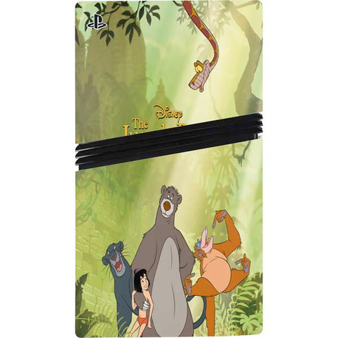 Disney Jungle Book Character Group PS5 Pro Console Skin