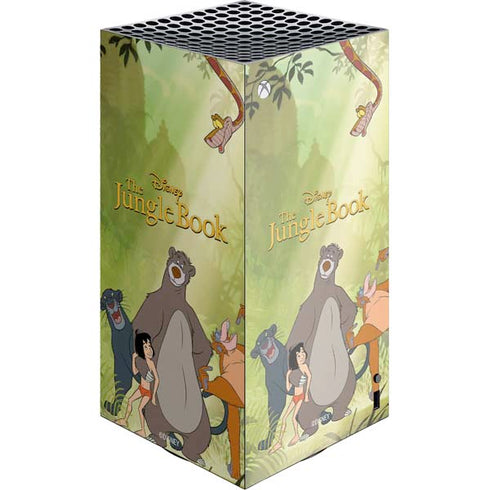 Disney Jungle Book Character Group XBox Series X Digital Edition Console Skin