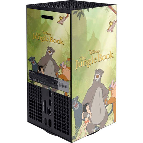 Disney Jungle Book Character Group XBox Series X Digital Edition Console Skin