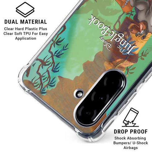 Disney Jungle Book Dancing Cast Galaxy A36 5G Clear Case