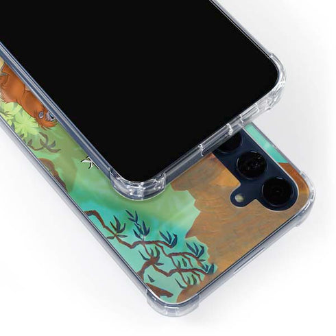 Disney Jungle Book Dancing Cast Galaxy A55 5G Clear Case