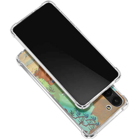 Disney Jungle Book Dancing Cast Galaxy S24 FE Clear Case