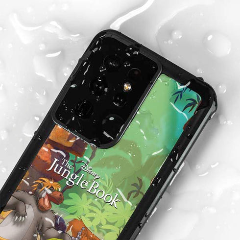 Disney Jungle Book Dancing Cast Galaxy S24 Ultra Waterproof Case