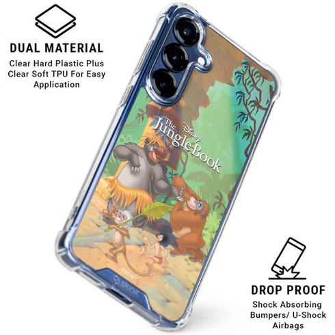Disney Jungle Book Dancing Cast Galaxy S25 Clear Case