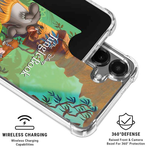 Disney Jungle Book Dancing Cast Galaxy S26 Plus Clear Case