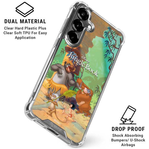 Disney Jungle Book Dancing Cast Galaxy S26 Plus Clear Case