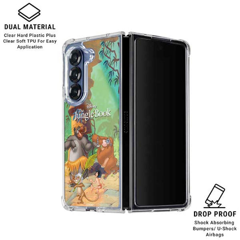 Disney Jungle Book Dancing Cast Galaxy Z Fold6 Clear Case