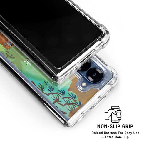 Disney Jungle Book Dancing Cast Galaxy Z Fold6 Clear Case