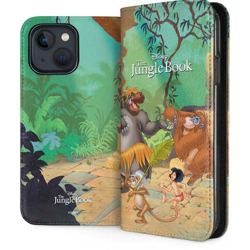 Disney Jungle Book Dancing Cast iPhone 14 Plus Folio Case