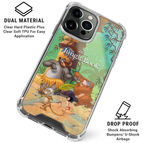 Disney Jungle Book Dancing Cast iPhone 16 Pro Clear Case