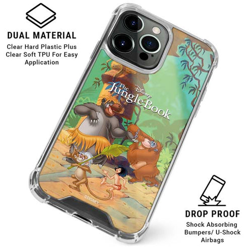 Disney Jungle Book Dancing Cast iPhone 16 Pro Max Clear Case