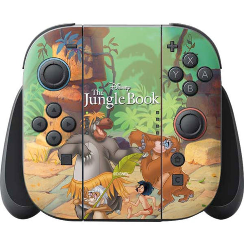 Disney Jungle Book Dancing Cast Nintendo Switch 2 (2025) Joy-Con Controller Skin