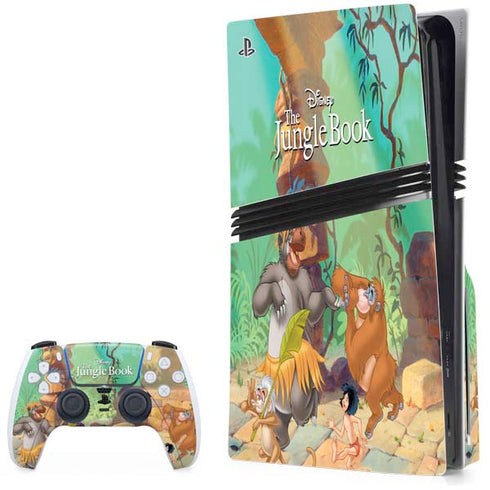 Disney Jungle Book Dancing Cast PS5 Pro Disk Bundle Skin