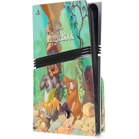 Disney Jungle Book Dancing Cast PS5 Pro Disk Console Skin