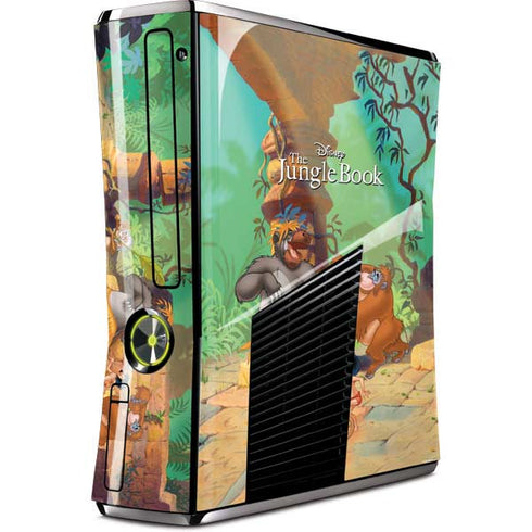 Disney Jungle Book Dancing Cast Xbox 360 Slim (2010) Skin