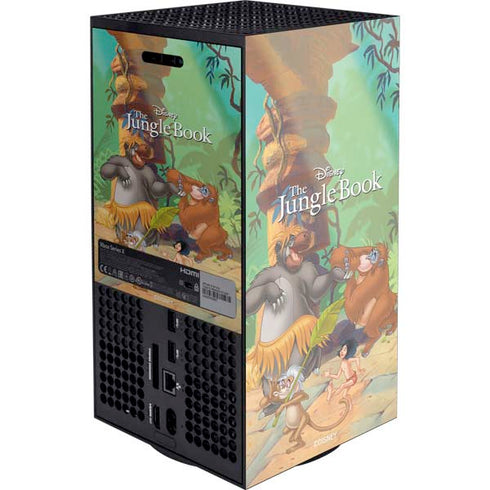 Disney Jungle Book Dancing Cast XBox Series X Digital Edition Console Skin