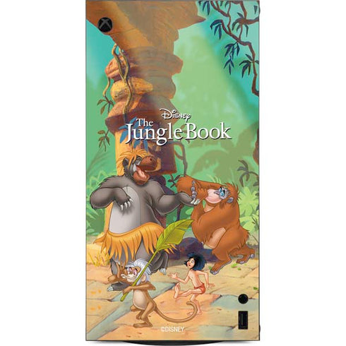 Disney Jungle Book Dancing Cast XBox Series X Digital Edition Console Skin