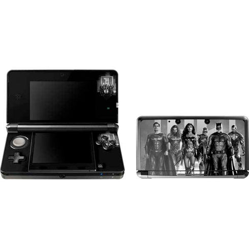 The Justice League (2017) Justice League Black and White Nintendo Skins