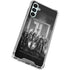 The Justice League (2017) Justice League Black and White Gabb Phone 4 Clear Case