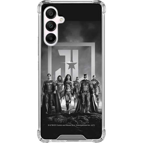 The Justice League (2017) Justice League Black and White Galaxy A16 5G Clear Case