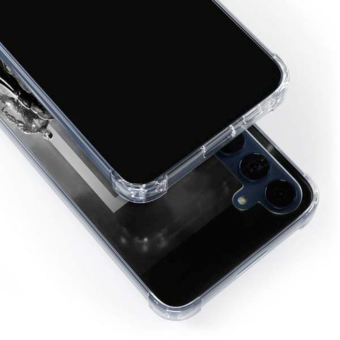 The Justice League (2017) Justice League Black and White Galaxy A35 5G Clear Case