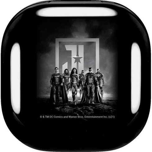 The Justice League (2017) Justice League Black and White Galaxy Buds Live Skin