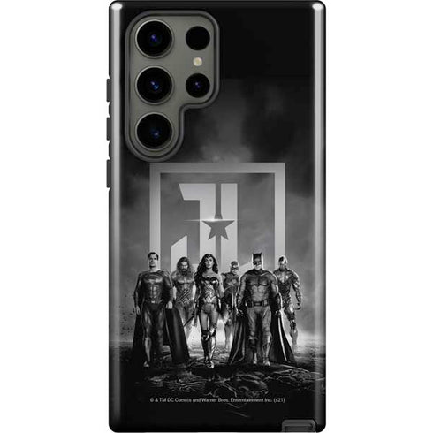 The Justice League (2017) Justice League Black and White Galaxy S23 Ultra Pro Case