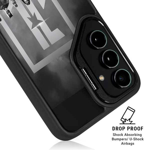 The Justice League (2017) Justice League Black and White Galaxy S24 FE Kickstand Case