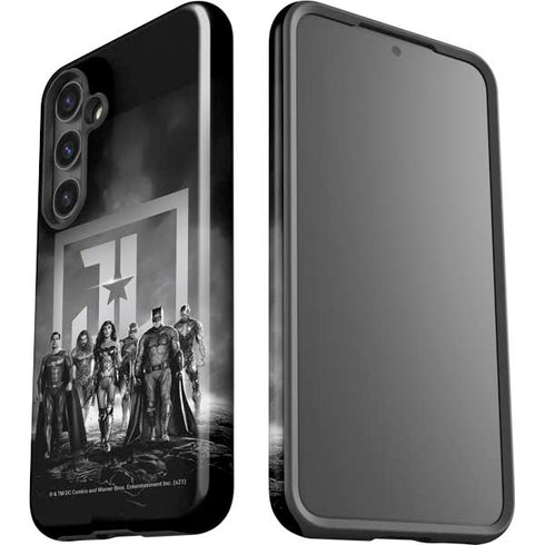 The Justice League (2017) Justice League Black and White Galaxy S25 Impact Case