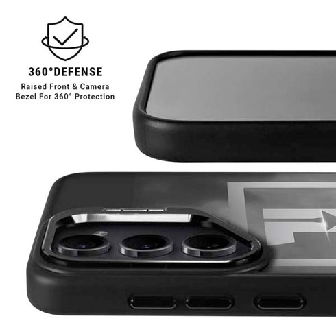 The Justice League (2017) Justice League Black and White Galaxy S25 Kickstand Case