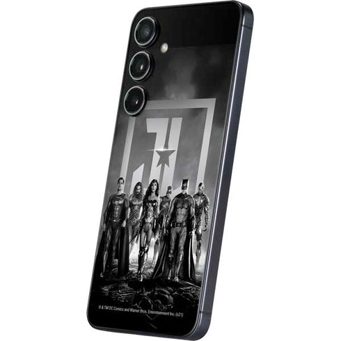 The Justice League (2017) Justice League Black and White Galaxy S24 Skin