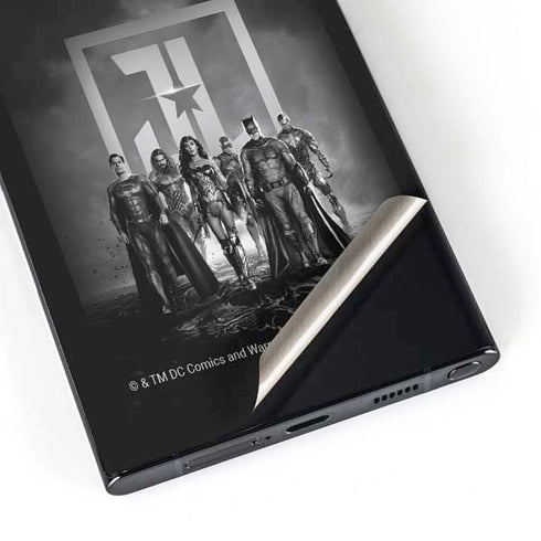 The Justice League (2017) Justice League Black and White Galaxy S24 Ultra Skin