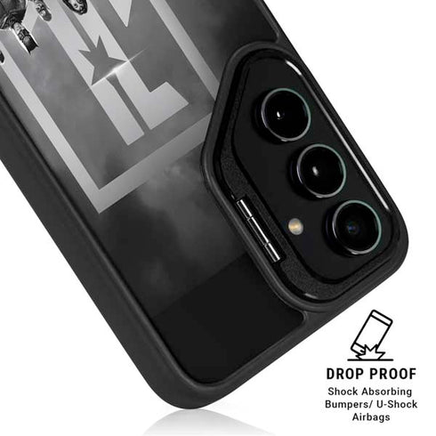 The Justice League (2017) Justice League Black and White Galaxy S26 Plus Kickstand Case