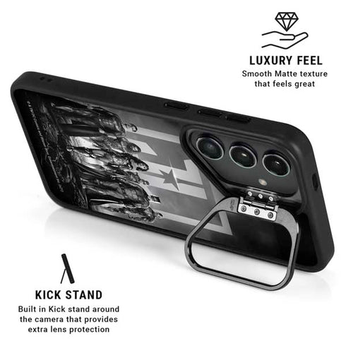 The Justice League (2017) Justice League Black and White Galaxy S26 Ultra Kickstand Case