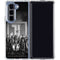 The Justice League (2017) Justice League Black and White Galaxy Z Fold5 5G Clear Case