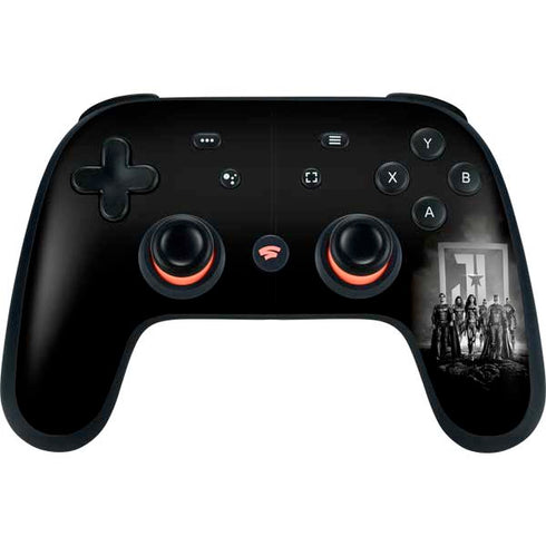 The Justice League (2017) Justice League Black and White Google Stadia Controller Skin