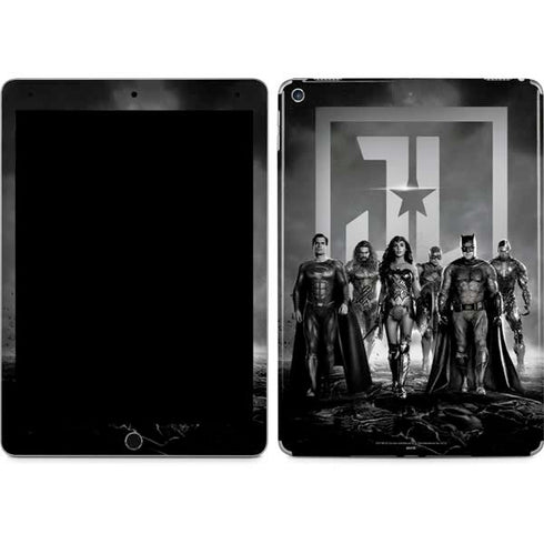 The Justice League (2017) Justice League Black and White iPad Skins