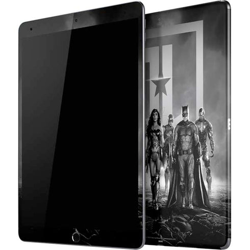 The Justice League (2017) Justice League Black and White iPad Skins