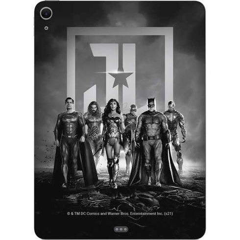 The Justice League (2017) Justice League Black and White Apple iPad Air Skin