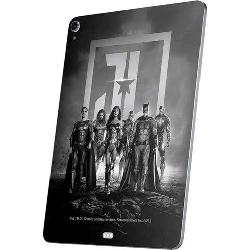 The Justice League (2017) Justice League Black and White Apple iPad Air Skin