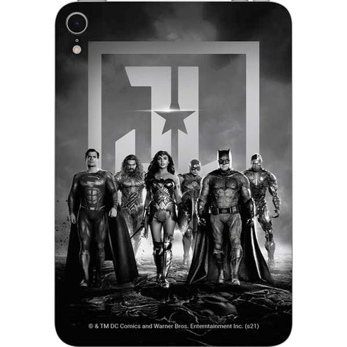 The Justice League (2017) Justice League Black and White Apple iPad Mini Skin